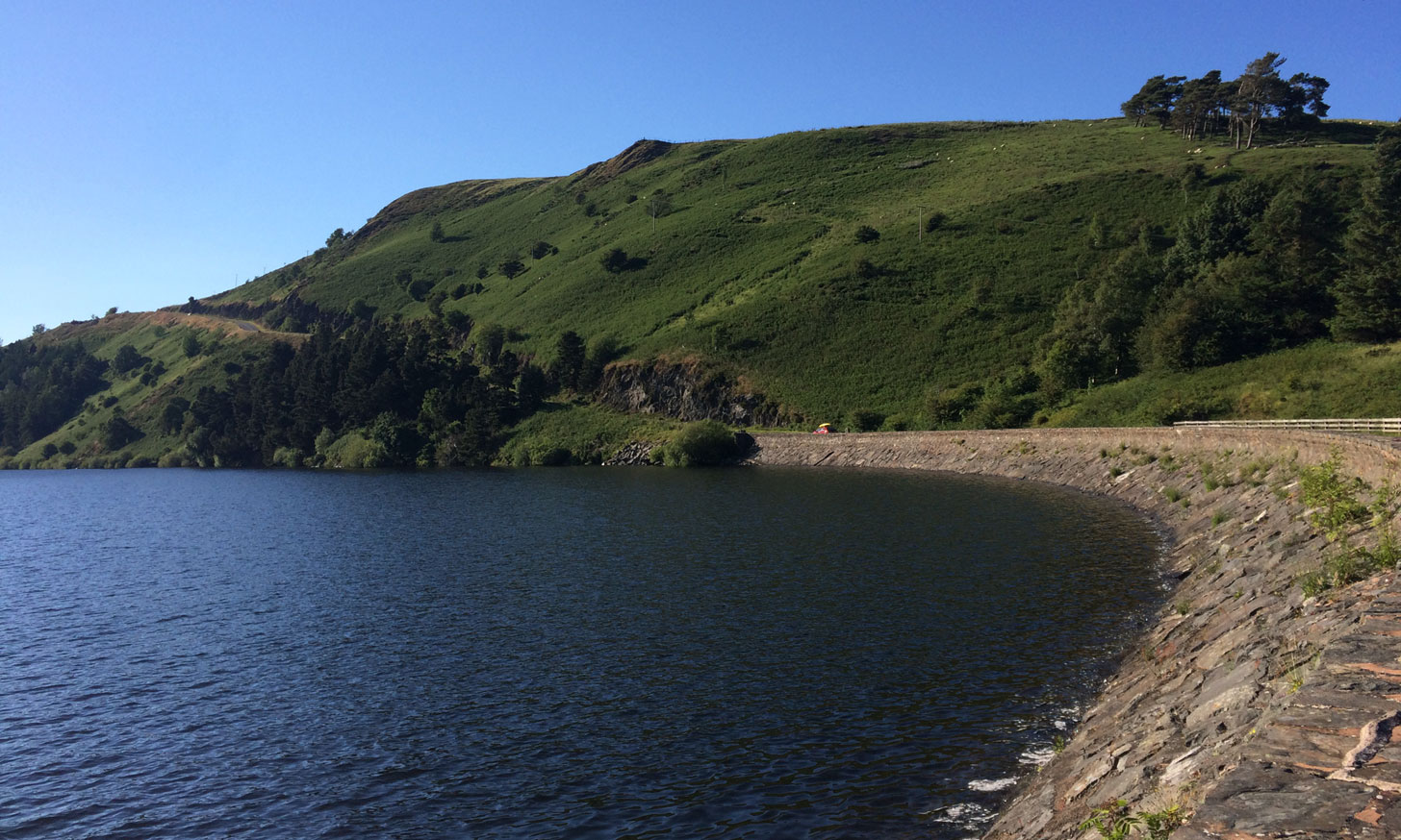 Llyn Clywedog near Llanidloes