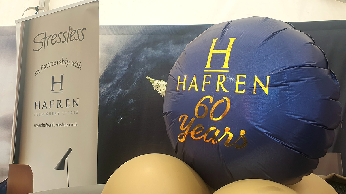 Hafren Furnishers are 60 this year!