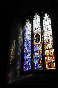 St Idloes Church Millenium Window