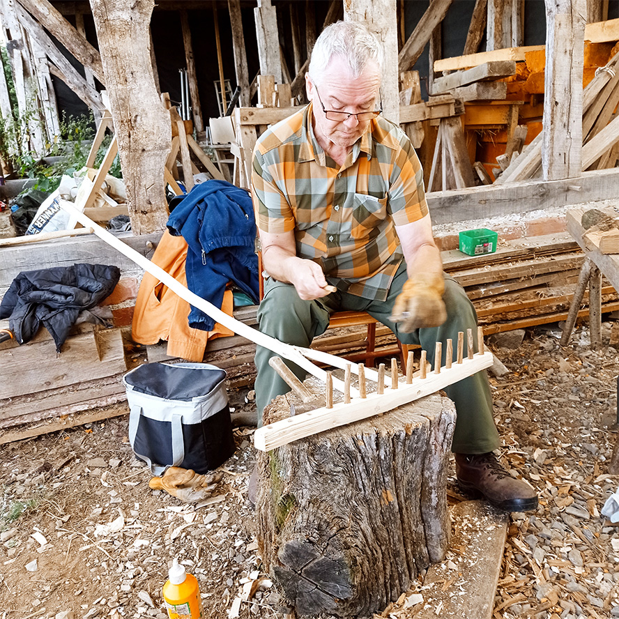 Danny Hodgson Hand Powered Traditional Land Based Skills